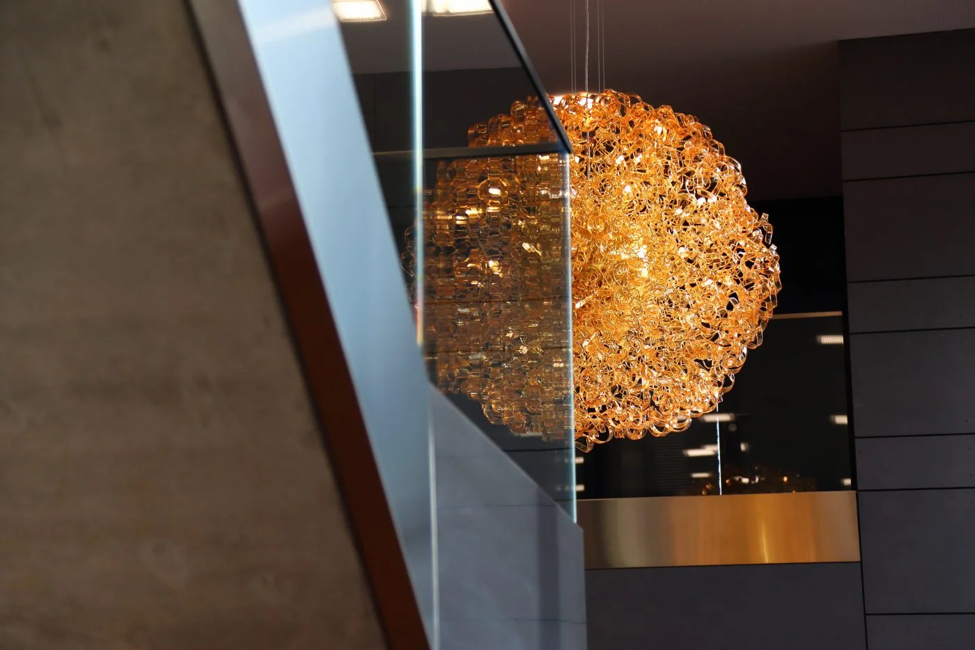 Pendant light in the A Schommesch building