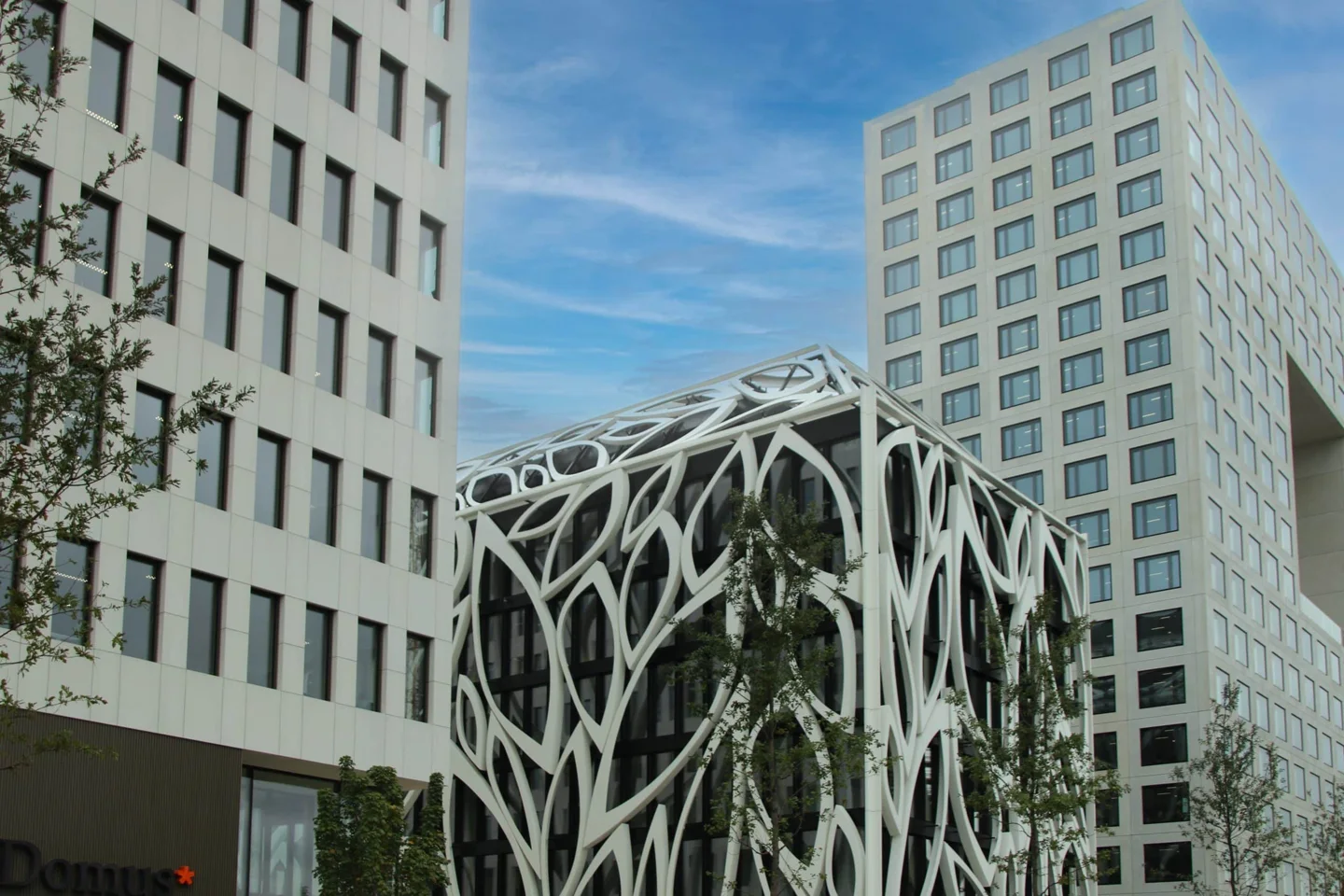 Bürogebäude im Ban de Gasperich in Luxemburg-Stadt