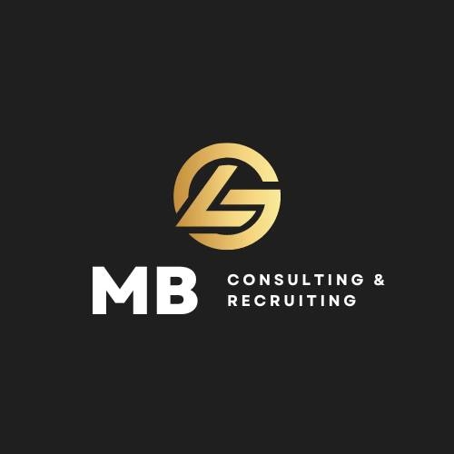 MB Consulting & Recruiting logo on a dark background.